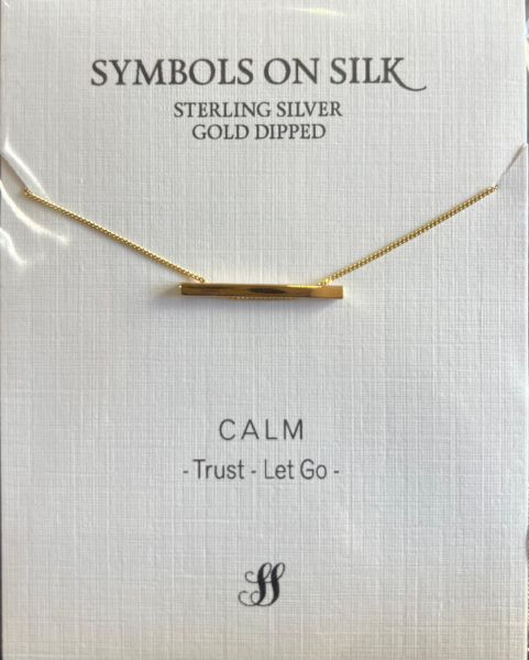 NECKLACE CALM GOLD ON CHAIN