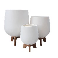 PLANTER FC AMAYA WHITE L 48x48x50