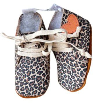 SHOE BABY VELLIE ANKLE BOOT SAFARI STEPS LEOPARD