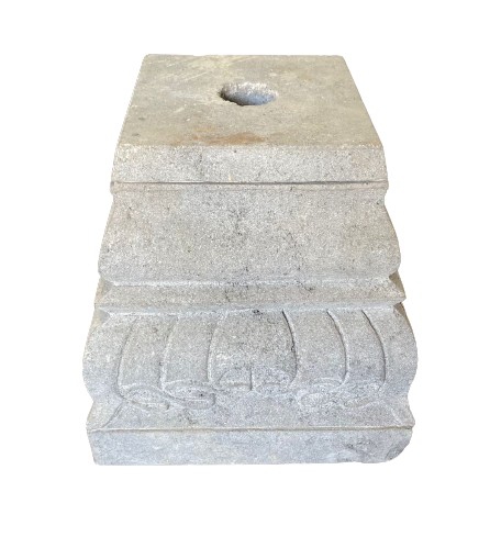 UMBRELLA STAND LAVA STONE