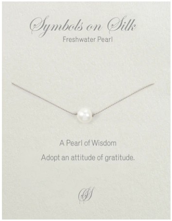 NECKLACE PEARL ON CHAIN