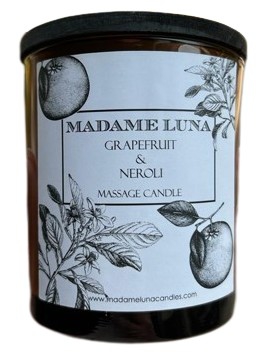 CANDLE LC MASSAGE AMBER GRAPEFRUIT & NEROLI