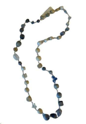 NECKLACE M BETTY BOO LONG LAVENDER BLUE