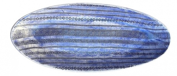 WONKI SERVER BAMBOO MIX BLUE