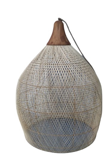 PENDANT RATTAN BAHAMA NATURAL 92cm DIA x 122cm H