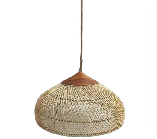 PENDANT RATTAN PATTAYA NATURAL 92cm DIA x 52cm H