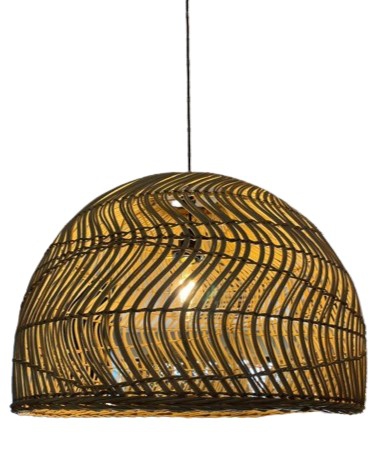 LIGHT PENDANT RATTAN DARIA 67x67x47 NAT