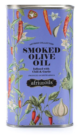 OIL OLIVE SMOKED CHILLI & GARLIC 500ML