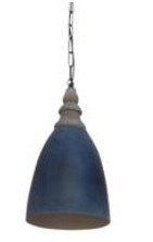 LIGHT PENDANT METAL BLACK 30X30X56