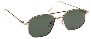 SUNGLASSES ANDRE GOLD FRAME GREEN LENSE