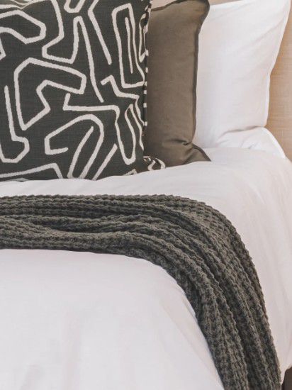 THROW HIGHBURY SEA MOSS (W220XL140)