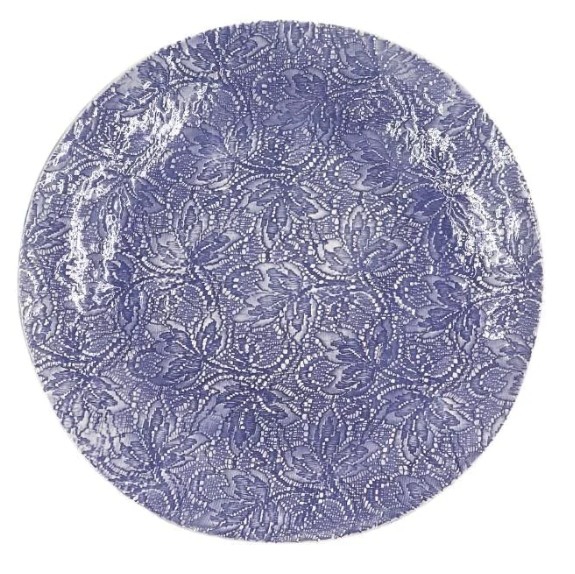 WONKI DINNER PLATE MIX BLUE 30CM