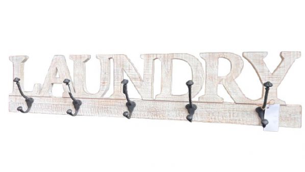 HANGER WOODEN LAUNDRY