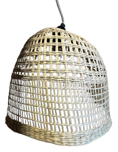 LIGHT PENDANT RATTAN BORAH DIA14/37 X H32
