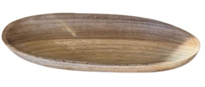 WOODEN SAUCE BOWL