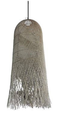 LIGHT PENDANT RATTAN LONG M 46X46X111