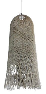 LIGHT PENDANT RATTAN LONG S 41X41X91