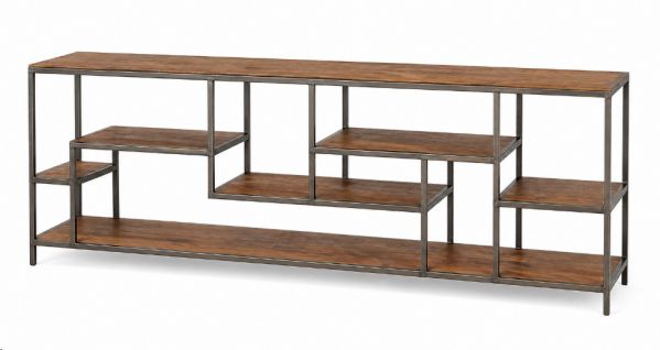 IRON BOOKSHELF 240X35X76