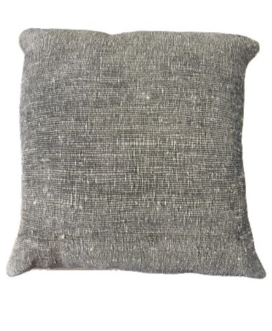 CUSHION SCATTER SLUBBY TEXTURE EBONY 60X60