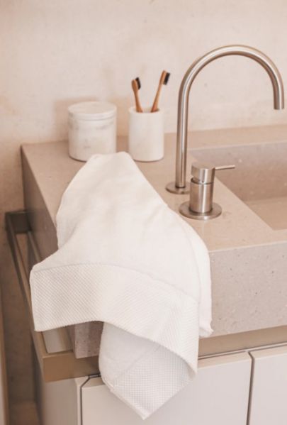 TOWEL HAND LUXOR SNOW 50X90