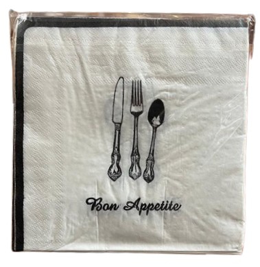 SERVIETTE BON APPETITE
