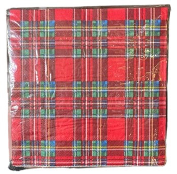 SERVIETTE CHECKED