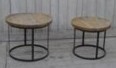 TABLE ROUND KHE MANGO NAT DIA L 60cm
