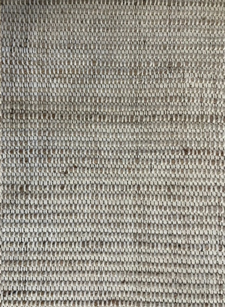 RUG JUTE NATURAL/WHITE THIN 80X300