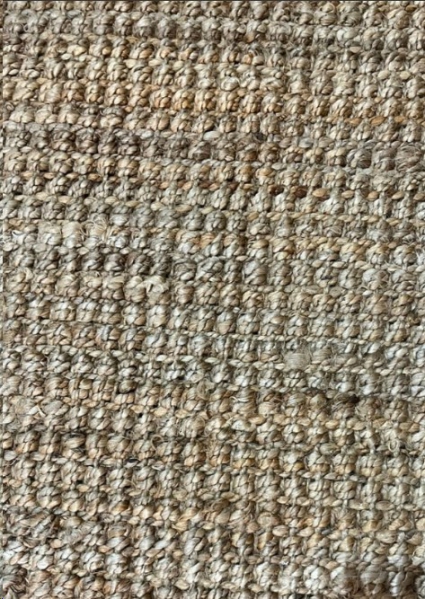 RUG JUTE NATURAL 80X150