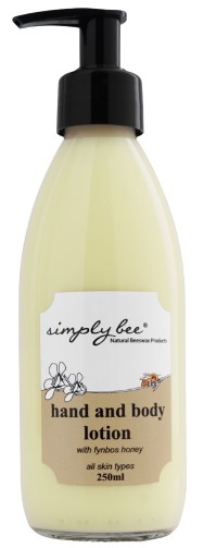 HAND & BODY LOTION SB 250ML GLASS