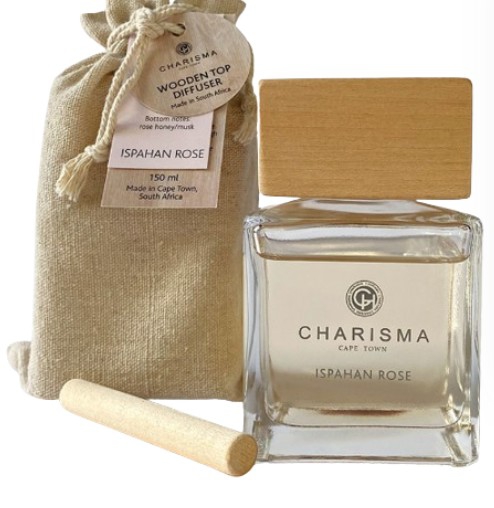 DIFFUSER C WOODEN TOP ISPAHAN ROSE