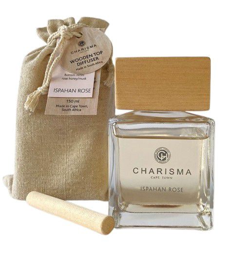 DIFFUSER C WOODEN TOP ISPAHAN ROSE