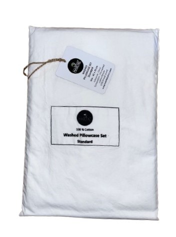 PILLOWCASE WC X2 STANDARD CLOUD