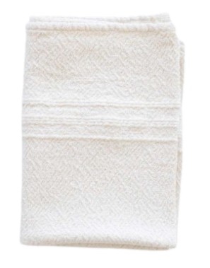 TOWEL SMALL COUNTRY VARIEGATED STRIPES NATURAL
