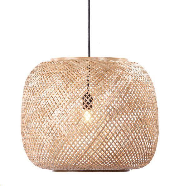 LIGHT PENDANT RATTAN BALI M 35X35X30