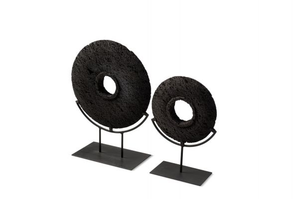 DECOR LAVA STONE BLACK LARGE