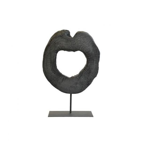 DECOR CIRCLE OF LIFE BLACK TEAK