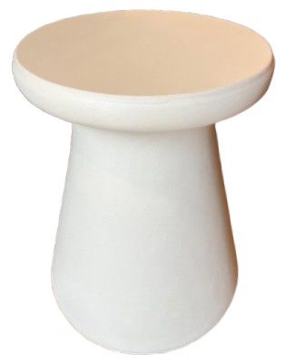 STOOL F/CEMENT VERIA WHITE 35X35X45