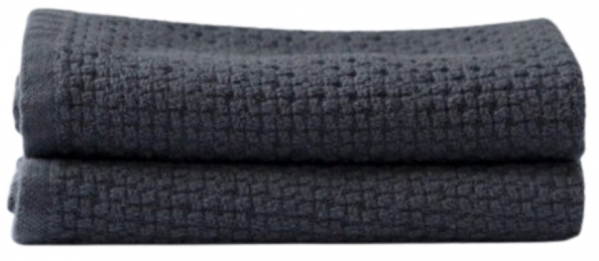 CLOTH FACE COTTON INTERLACE SLATE 30X30CM