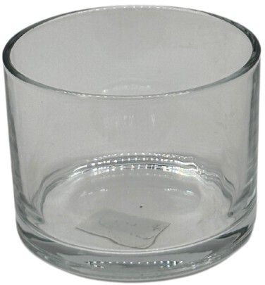 VASE ROUND CYLINDER 11X8CM