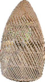 LIGHT PENDANT RATTAN RAHMA NAT 46X46X77
