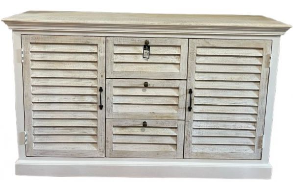 CABINET MONTAUK 3 DRAWER 152X40X91