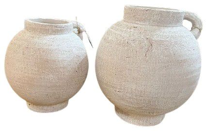 POT CEMENT ROSE LARGE