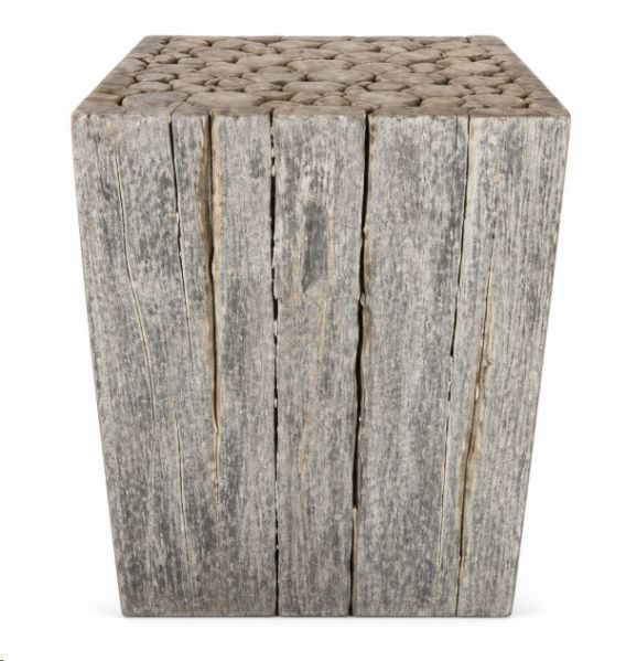STOOL TEAK W/WASH