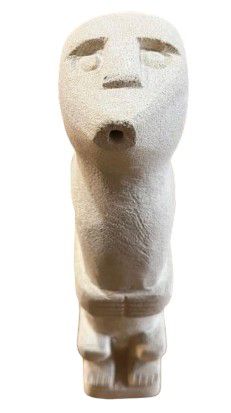 STATUE PRIMITIVE STONE NAT 5X7X25