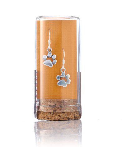 EARINGS PAW PRINT HOOKS