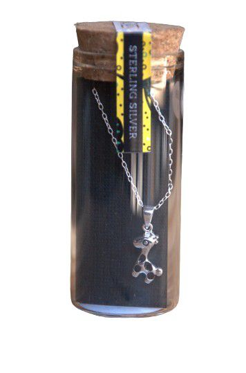 NECKLACE GIRAFFE ENAMEL SPOTS