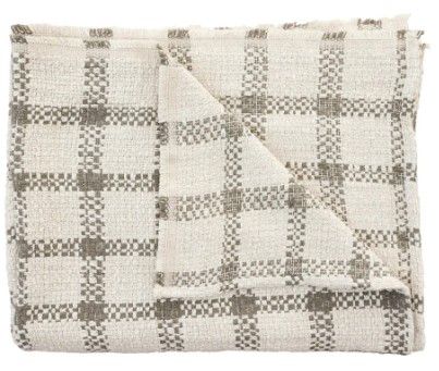 THROW TATTER-TALE SAGE 220X140