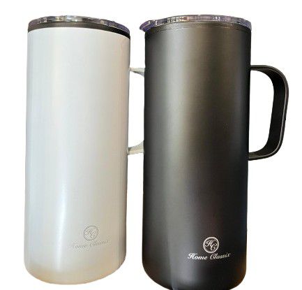 MUG TRAVEL TALL WHITE 670ML