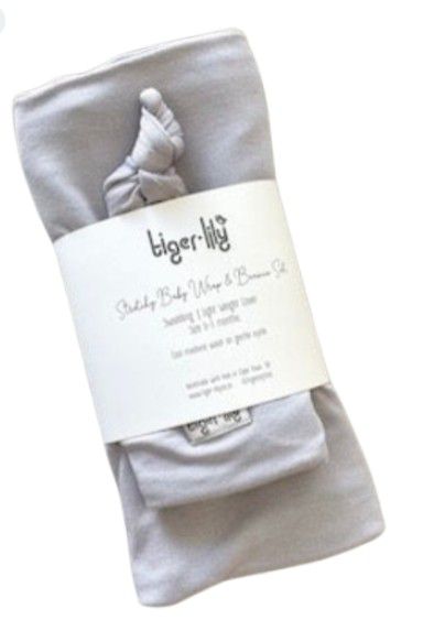 SWADDLE & BEANIE SET GREY